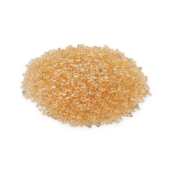 Clear Peach Crystals - 1mm