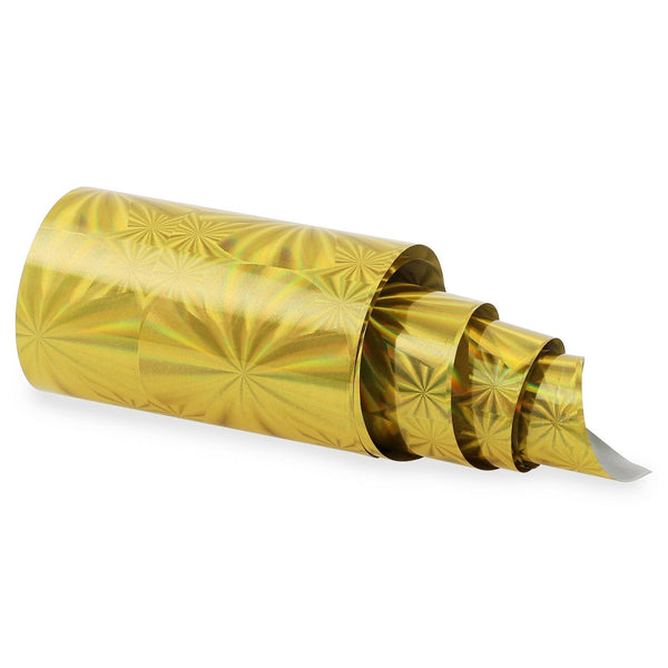 NF-011 Gold Holo Starburst - Bande de feuille de transfert