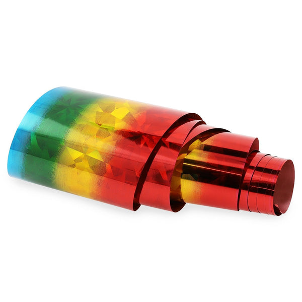 NF-016 Regenboog Geometrisch - Transferfolie Strip