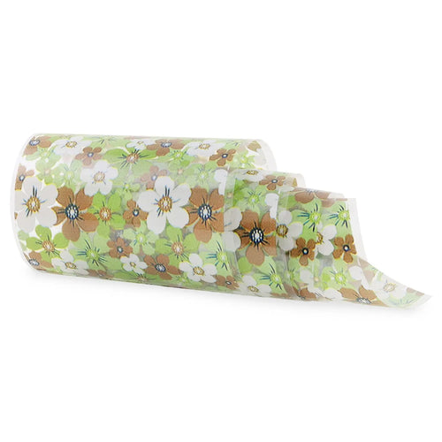 NF-055 - Floral de los años 70 - Tira de Foil de Transferencia