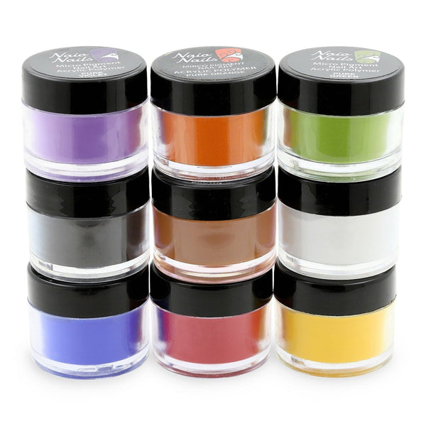 Pure Colours Collectie Acryl Poeder - Set van 9