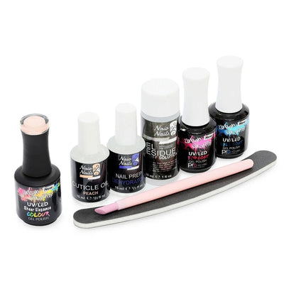 Kit inicial de esmalte en gel - Nude   Naio Nails