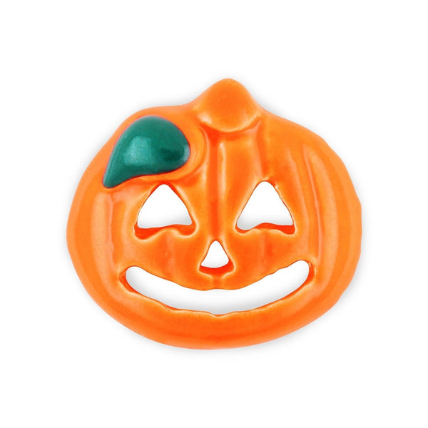 Pot van 4 Gegraveerde Pompoen Jack o'lantern Halloween Charms