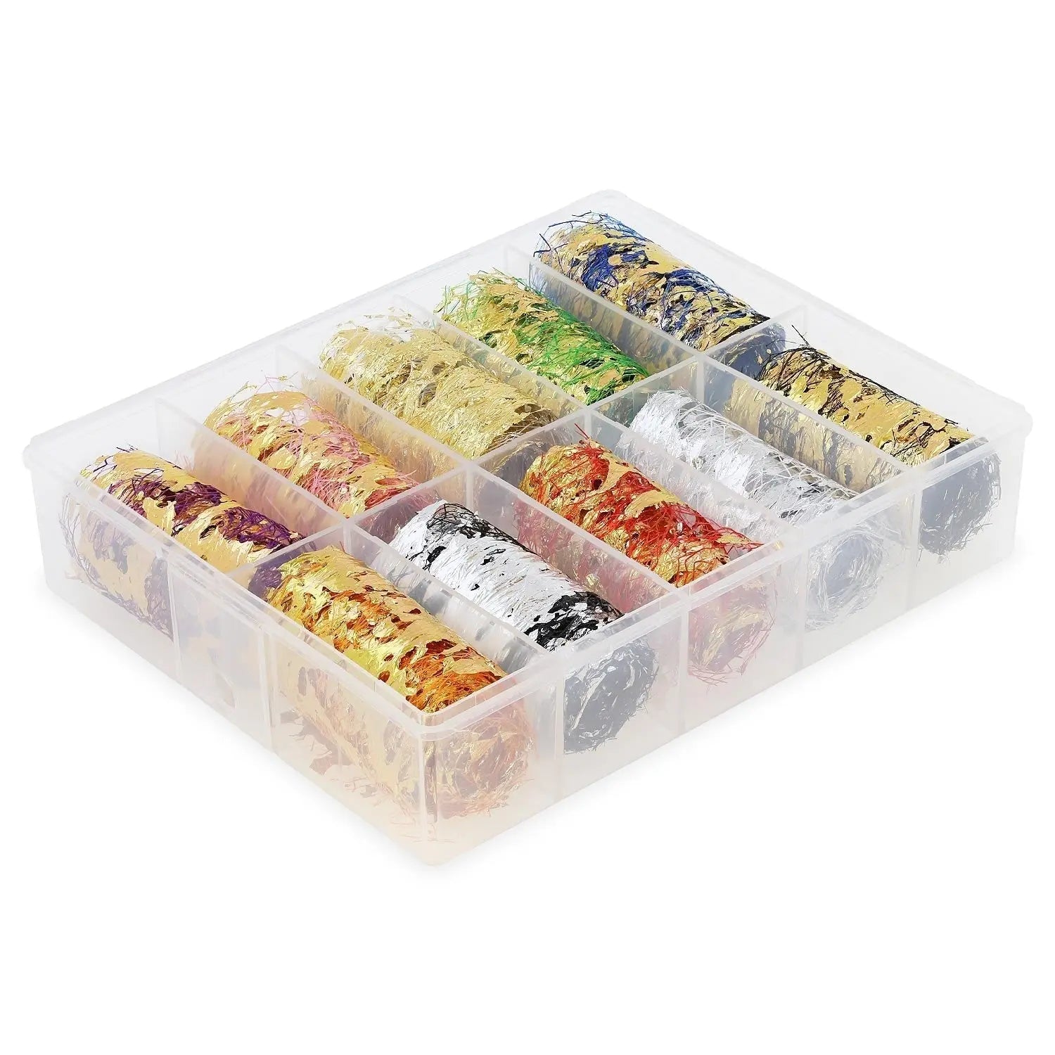 FNS-001 Gold & Silver Foil Netting Set   Naio Nails