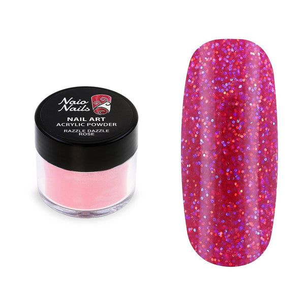 Razzle Dazzle Rose Shimmer Acrylic Powder - 12g