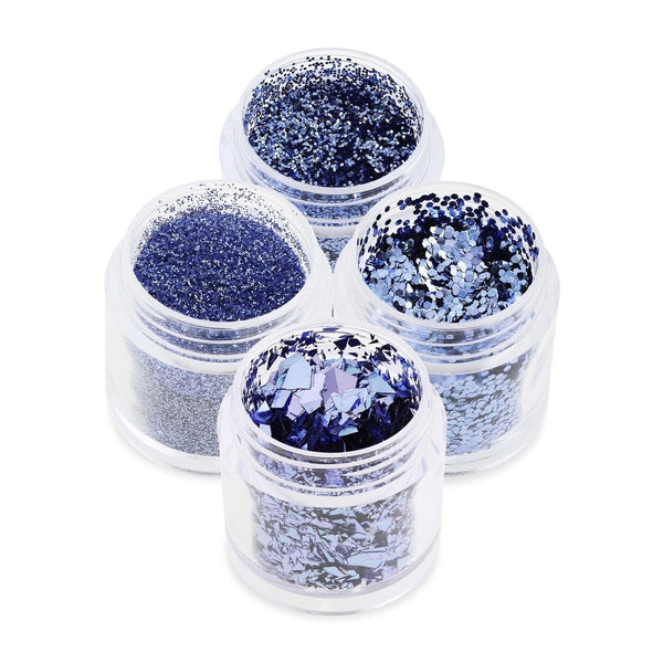 Blauwe Bes Frost | Nagelkunst Glitter | B0712