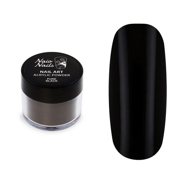 Pure Black Acrylic Powder - 12g