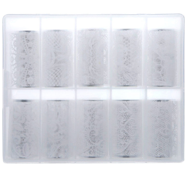 TFS-108 Transparent White Lace Set of Foils