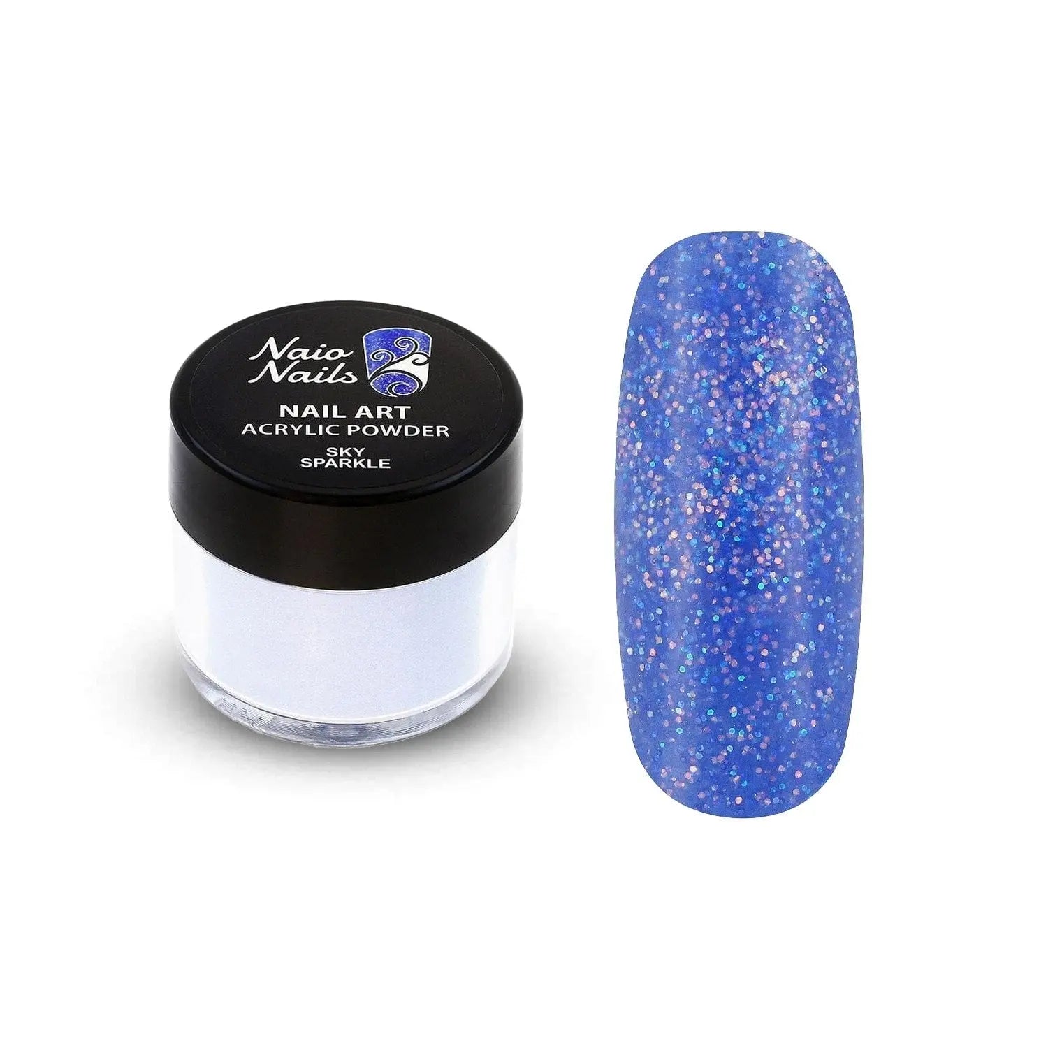 Sky Sparkle Shimmer Akryl Pulver - 12g