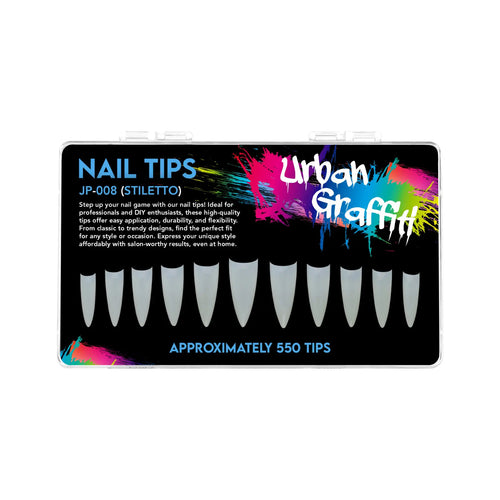 Puntas de Uñas Estileto JP-008 - Natural - 550