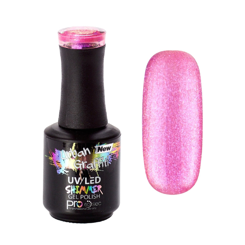 Flamingo Fizz - UGGP-A0343 Vernis Gel Graffiti Urbain 15ml