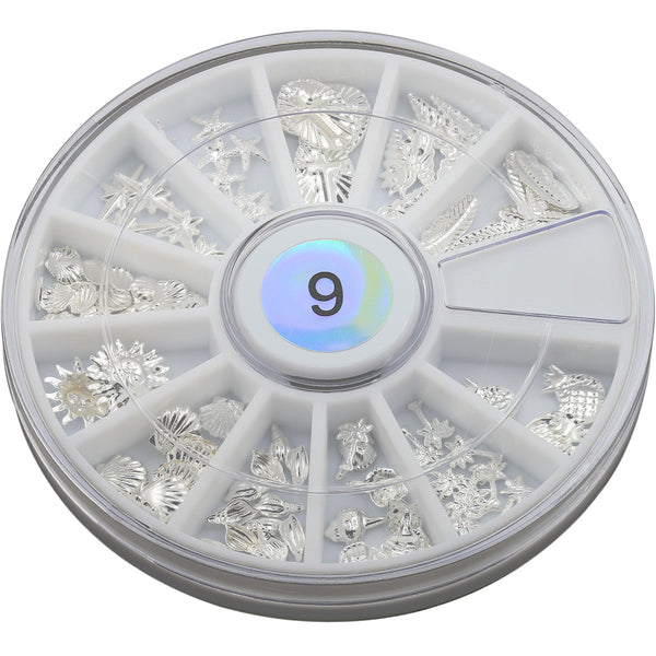 Metallic Nail Art Decals - Tropical