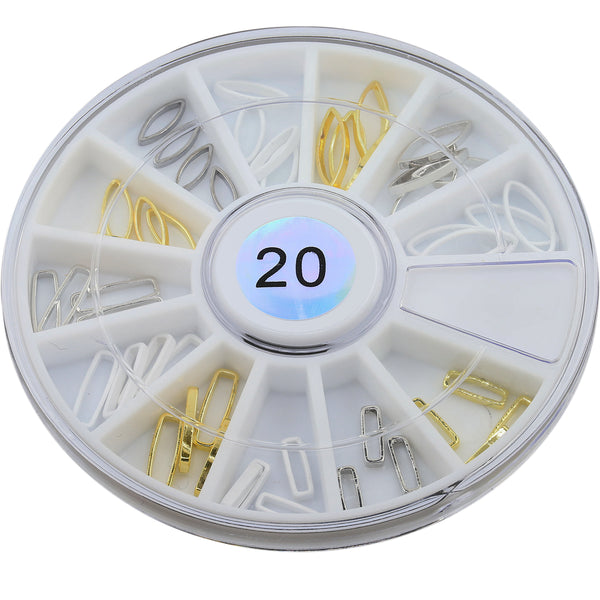 Metallic Nail Art Decals - Elliptics