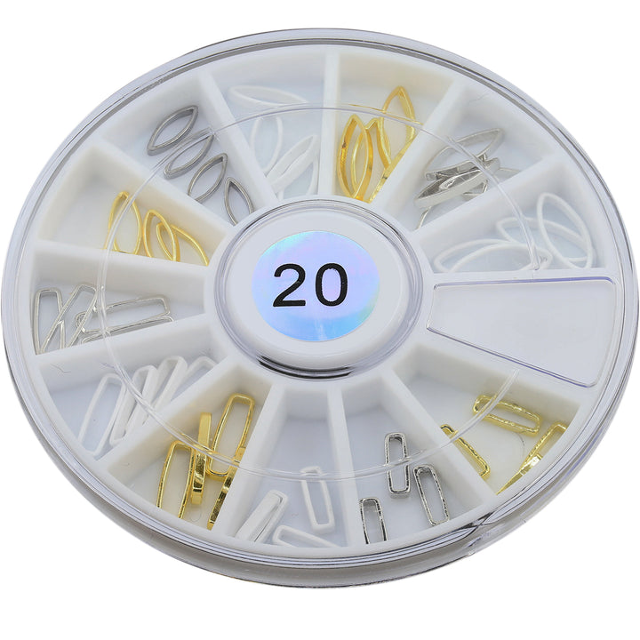 Metallic Nail Art Decals - Elliptics