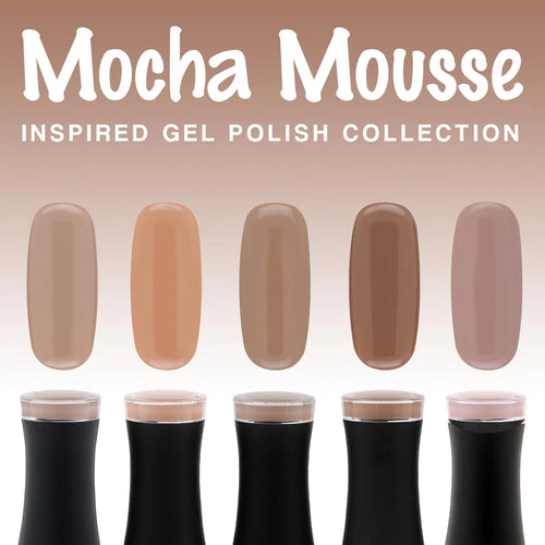 Colección de Gel Inspirada en Mousse de Mocha