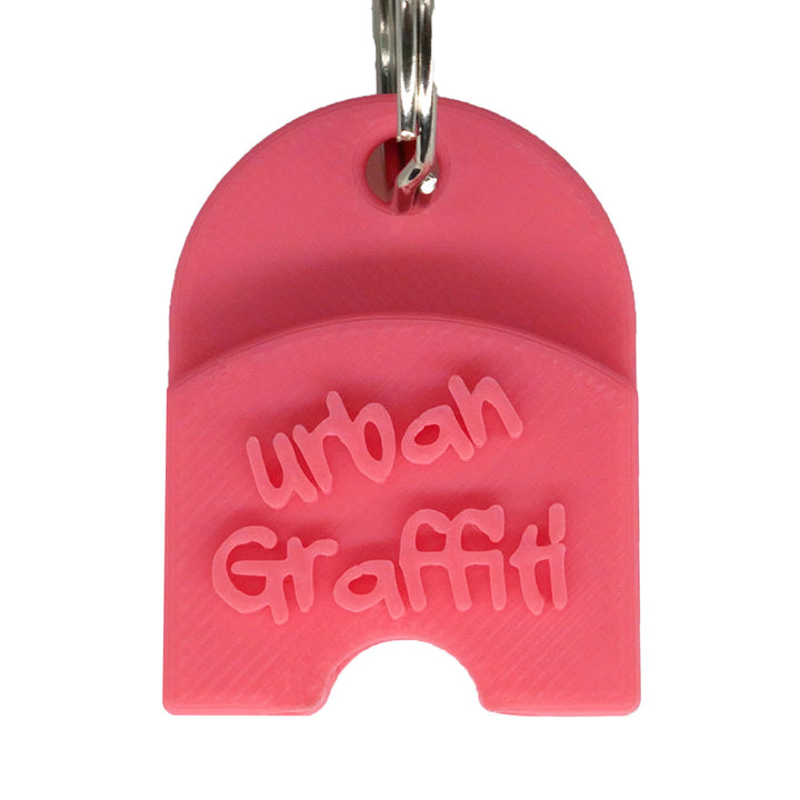 Urban Graffiti Nail Saver Keyring