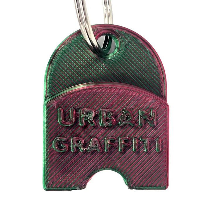 Urban Graffiti Nail Saver Keyring   Naio Nails