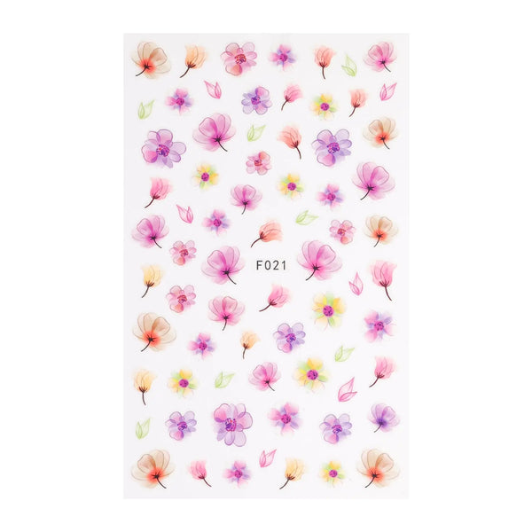 Flowers and Petal Nail Art Stickers   Naio Nails