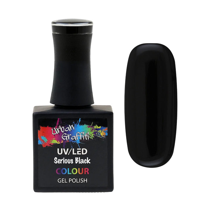 Serious Black - UGGP-A0002 Urban Graffiti Gel Polish 15ml