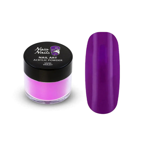 Polvo Acrílico Ultra Neón Violeta Vivo - 12g