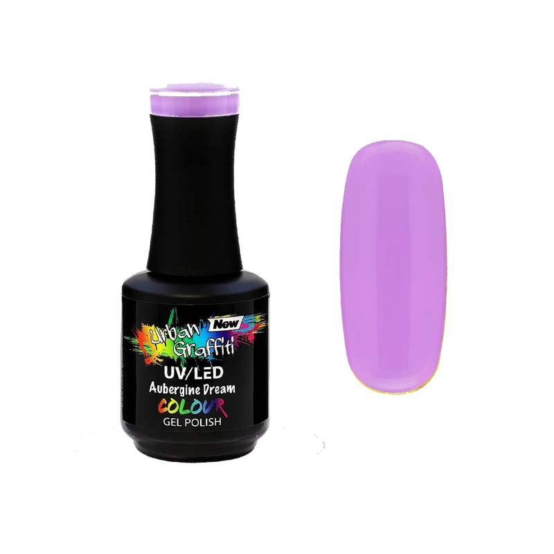 Rêve d'Aubergine - UGGP-A0526 Vernis Gel Graffiti Urbain 15ml