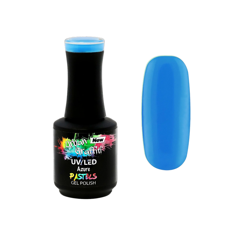 Azure - UGGP-PA031 Vernis Gel Graffiti Urbain 15ml