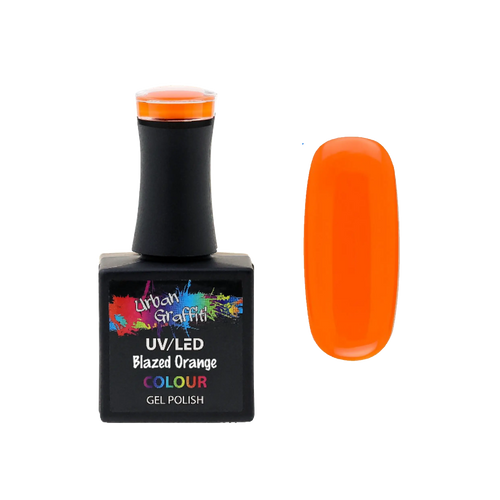 "Blazed Orange - UGGP-A0540 15ml" es un esmalte de uñas de grado profesional que irradia calidez y vitalidad.