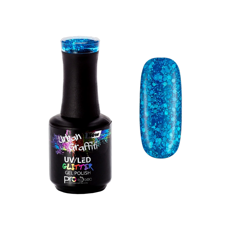Blue Me Away - UGGP-A0827 Vernis Gel Graffiti Urbain 15ml