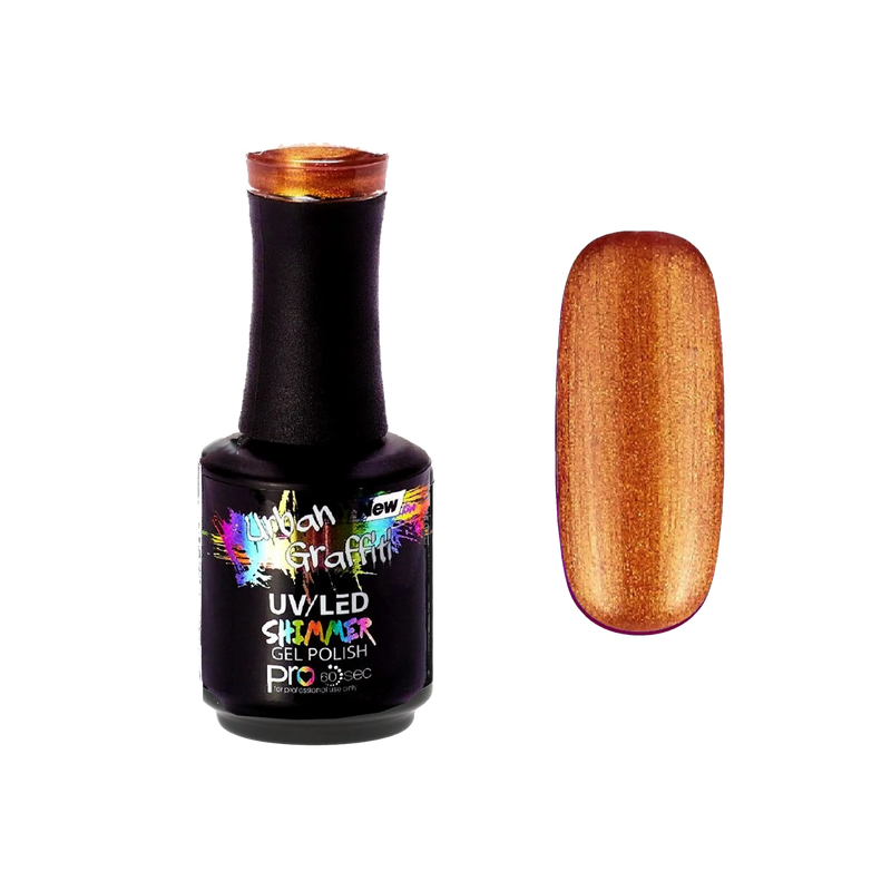 Ombre Brûlée - UGGP-A0224 Gel Vernis à Ongles Graffiti Urbain 15ml