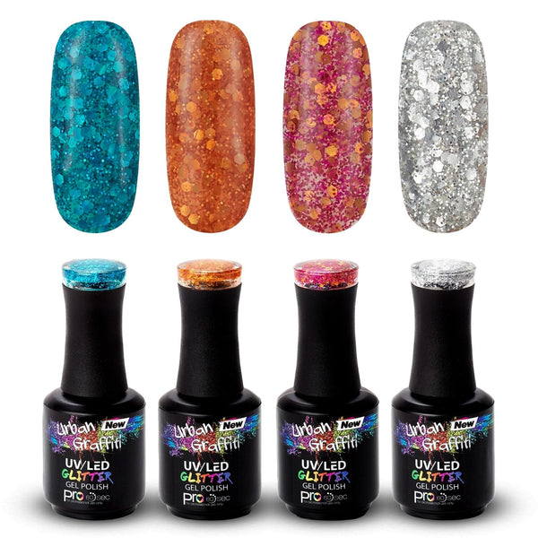 Chunky Glitter Gel Polish Collectie