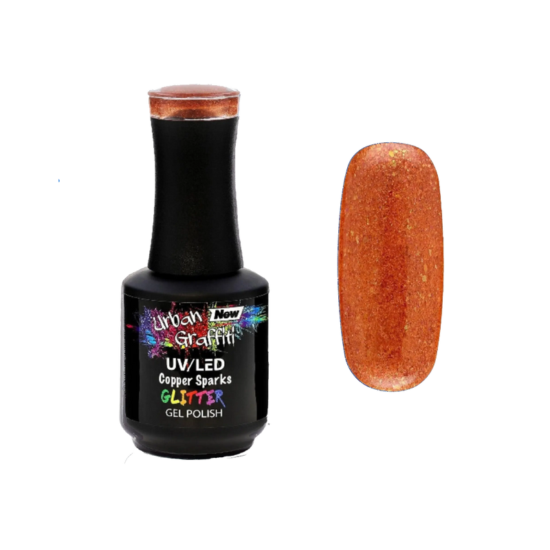 Copper Sparks - UGGP-A0132 Vernis Gel Graffiti Urbain 15ml