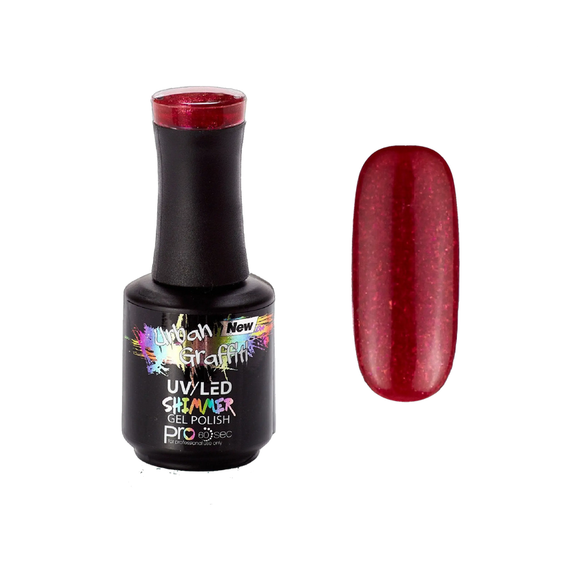 Forbidden Cherry - UGGP-A0372 Vernis Gel Urban Graffiti 15ml