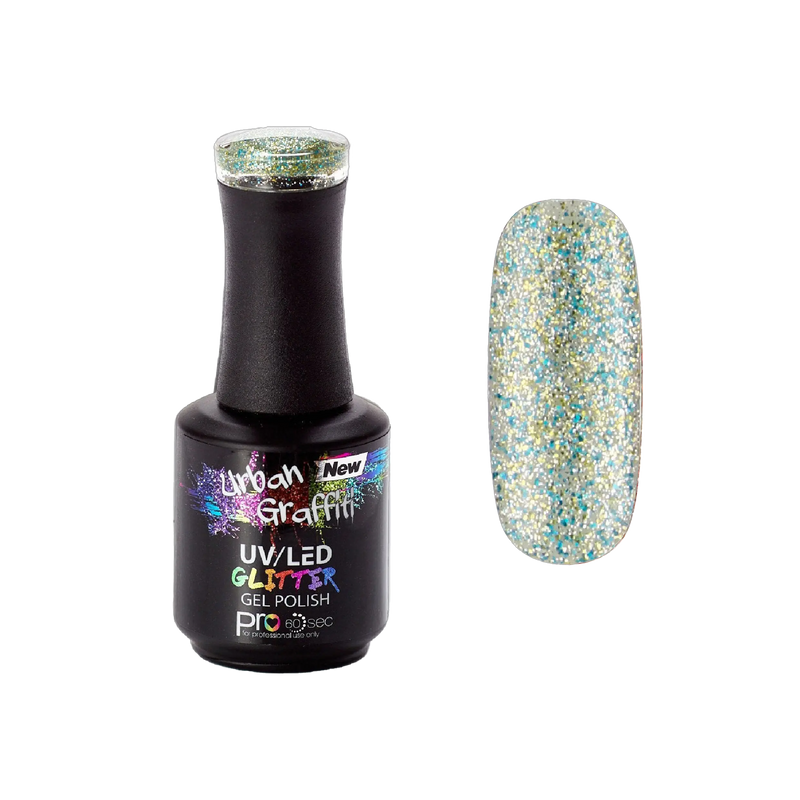 Or comme Glace - UGGP-A0760 Vernis Gel Graffiti Urbain 15ml