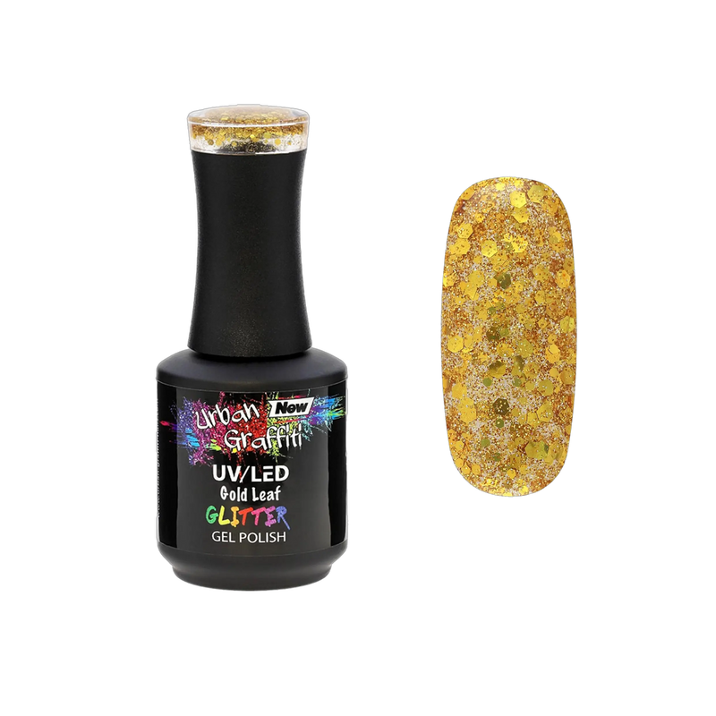Feuille d'or - UGGP-A0891 Vernis Gel Graffiti Urbain 15ml