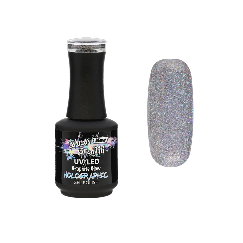 Graphite Glow - UGGP-HG002 Vernis Gel Graffiti Urbain 15ml