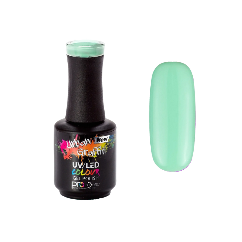 Menthe poivrée - UGGP-A0184 Vernis Gel Graffiti Urbain 15ml