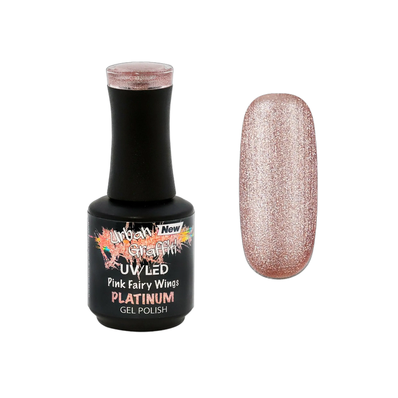 Ailes de fée roses - UGGP-P011 Vernis gel Urban Graffiti 15ml