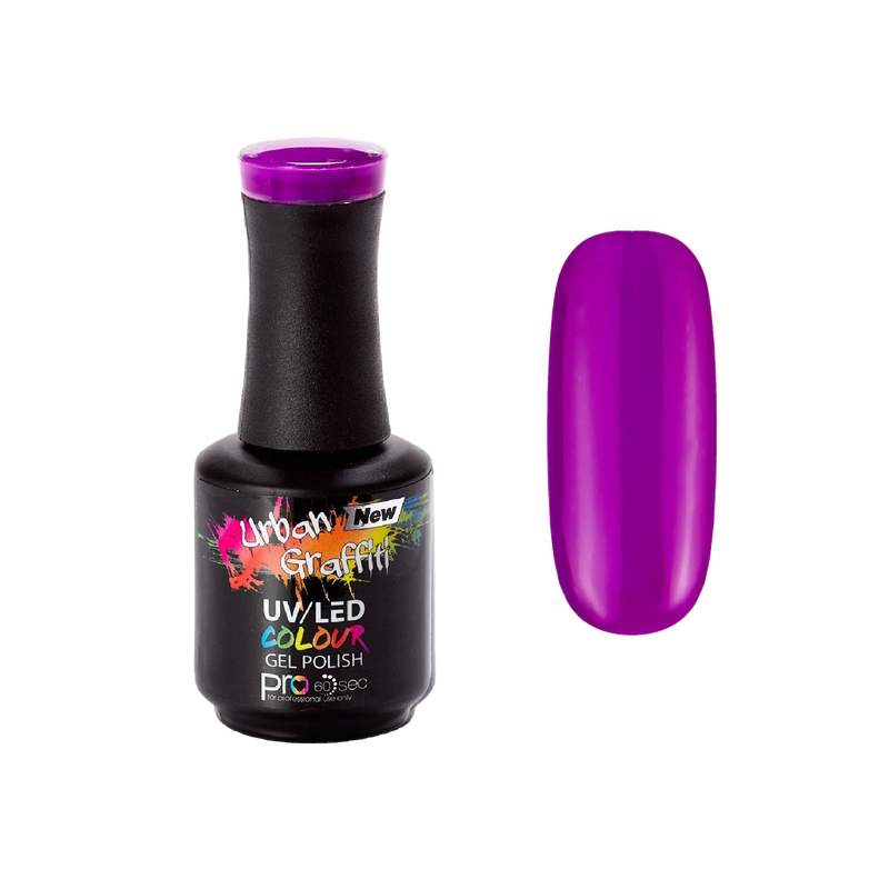 Pitch Purple - UGGP-A0541 Vernis Gel Graffiti Urbain 15ml