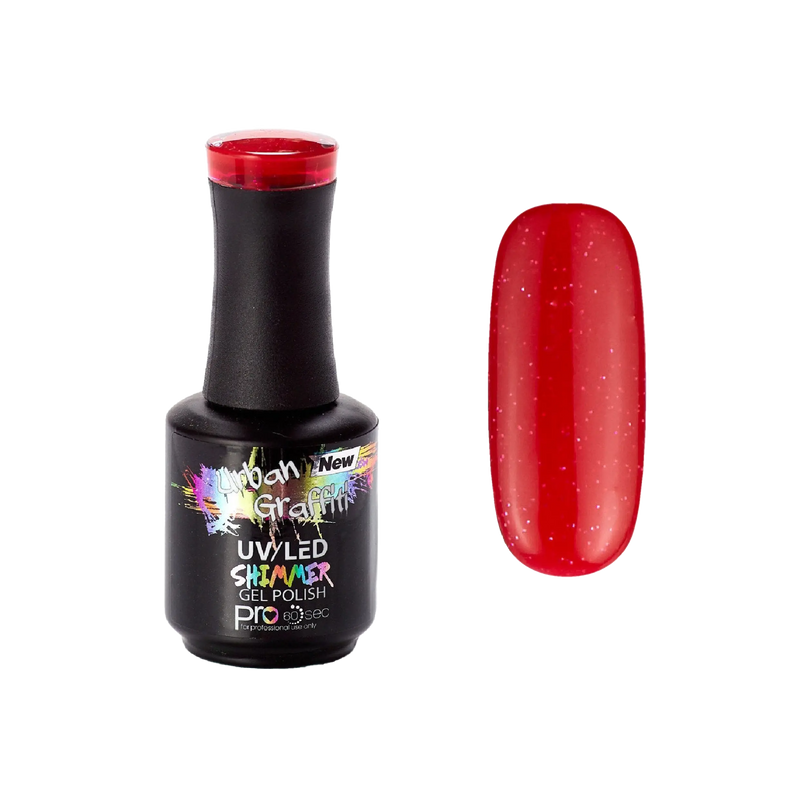 Sorbet à la fraise - UGGP-A0305 Vernis gel Urban Graffiti 15ml