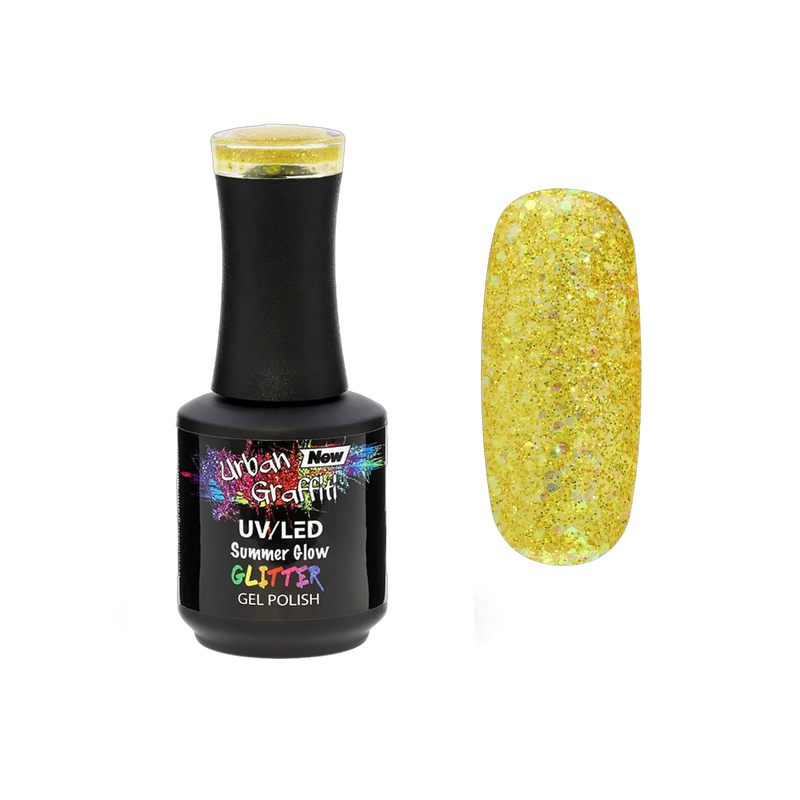 Summer Glow - UGGP-A0838 Vernis Gel Graffiti Urbain 15ml